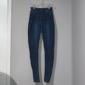 Fashion Nova Supernatural High Rise Jeans - Dark Wash